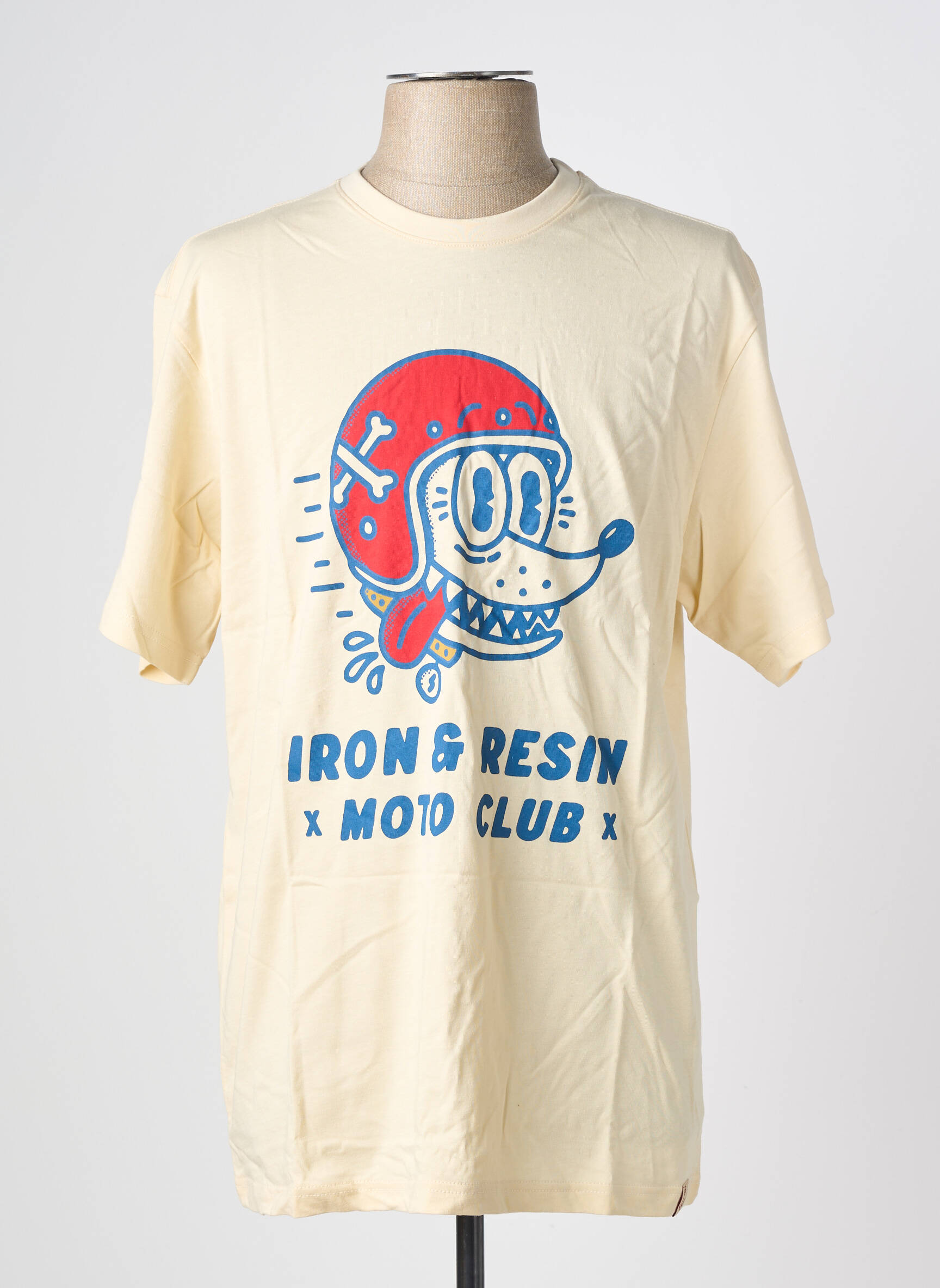 T-marškinys bio trumpas rankovės bežinis IRON AND RESIN vyras