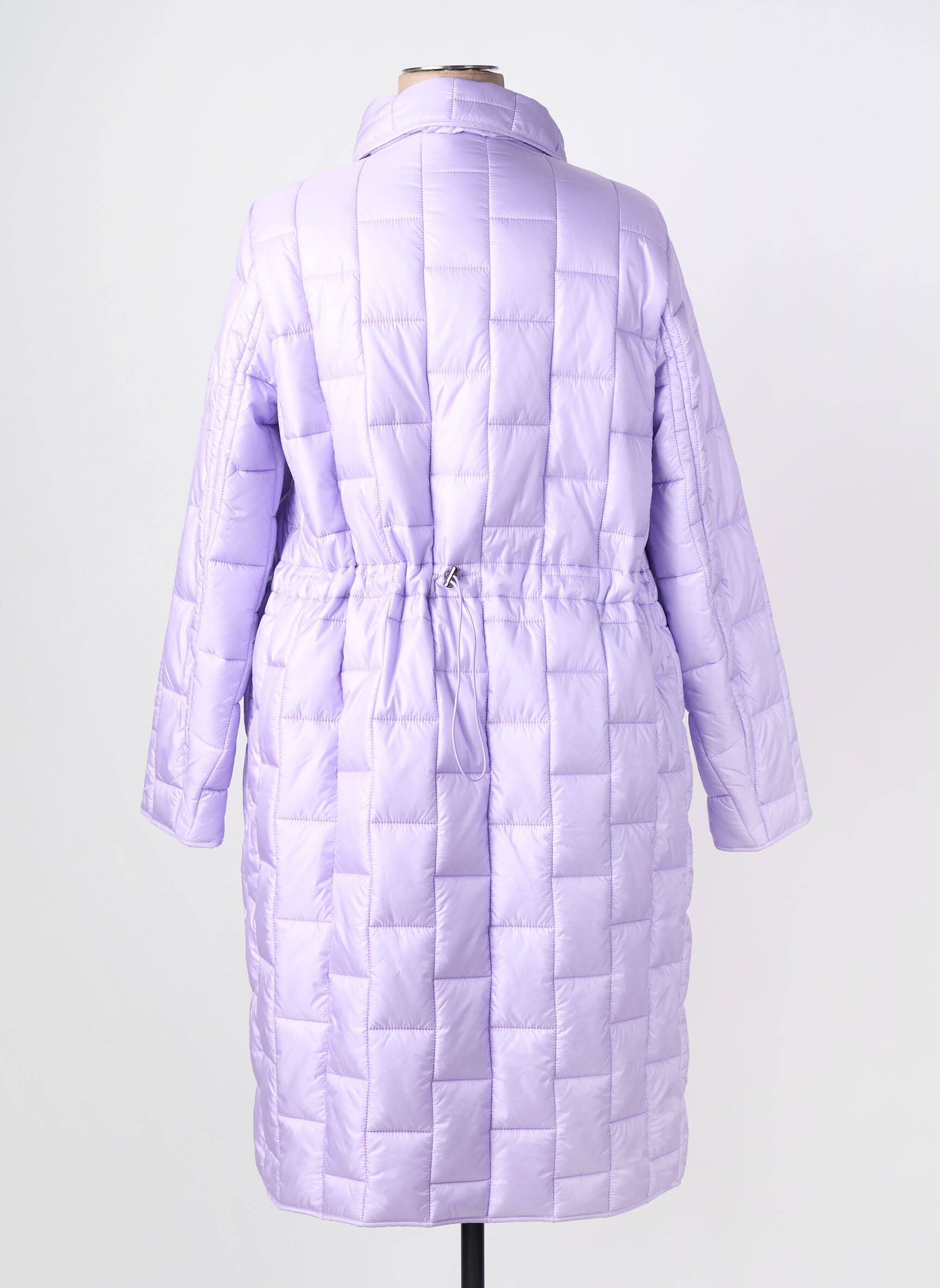 Pūkinė striukė ilgos rankovės be gobtuvų violetinis PREGIO COUTURE moteris