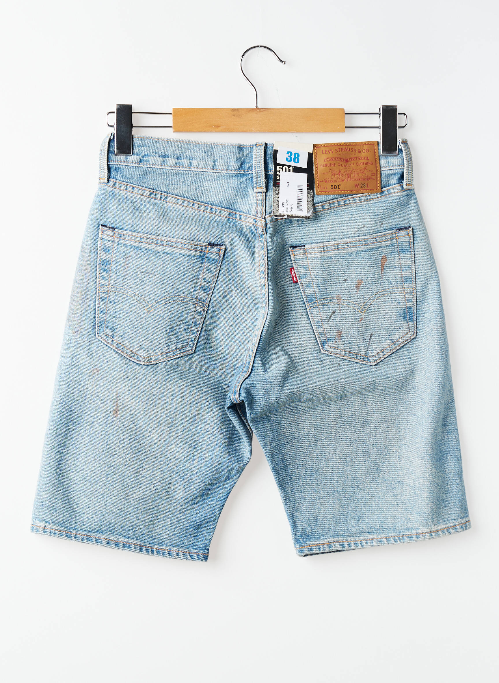 Bermudas denimo audinys normala dydis mėlyna LEVI'S vyras