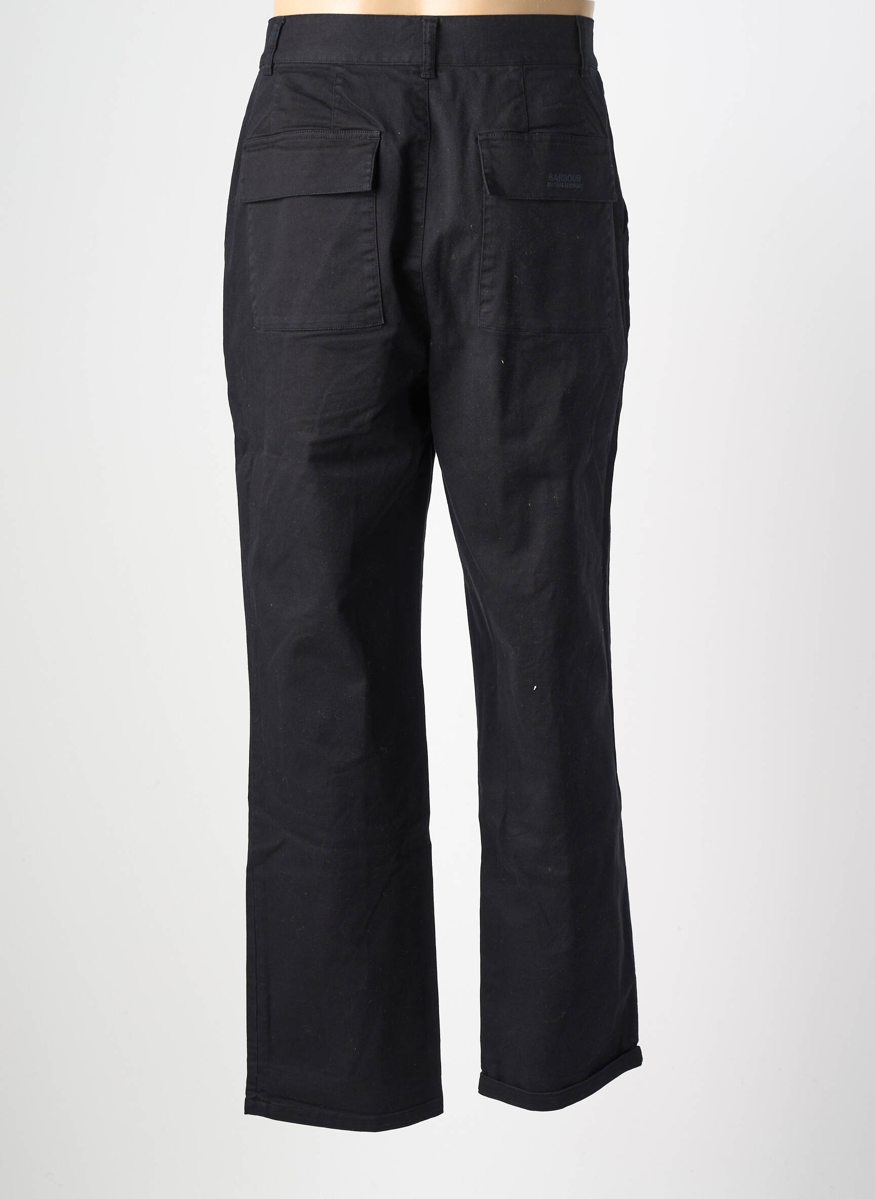 Chino kelnė kišenės normala dydis juodas BARBOUR vyras