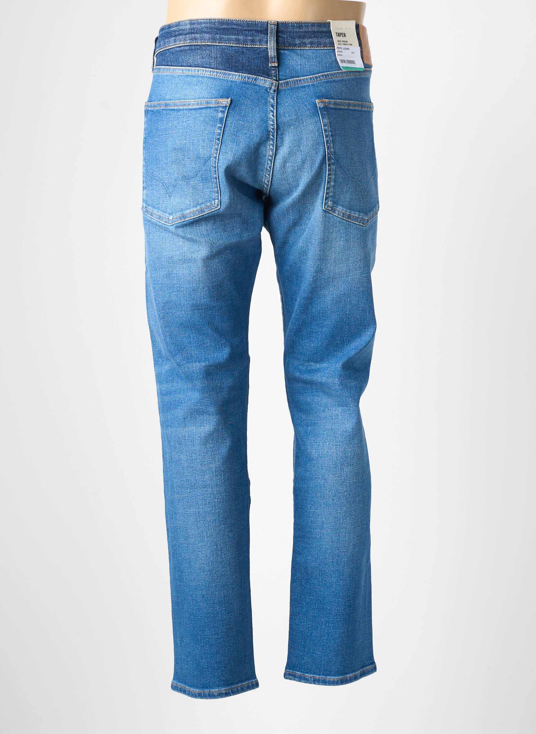 Lieknos džinsai brutinis audimas normala dydis mėlyna PEPE JEANS vyras