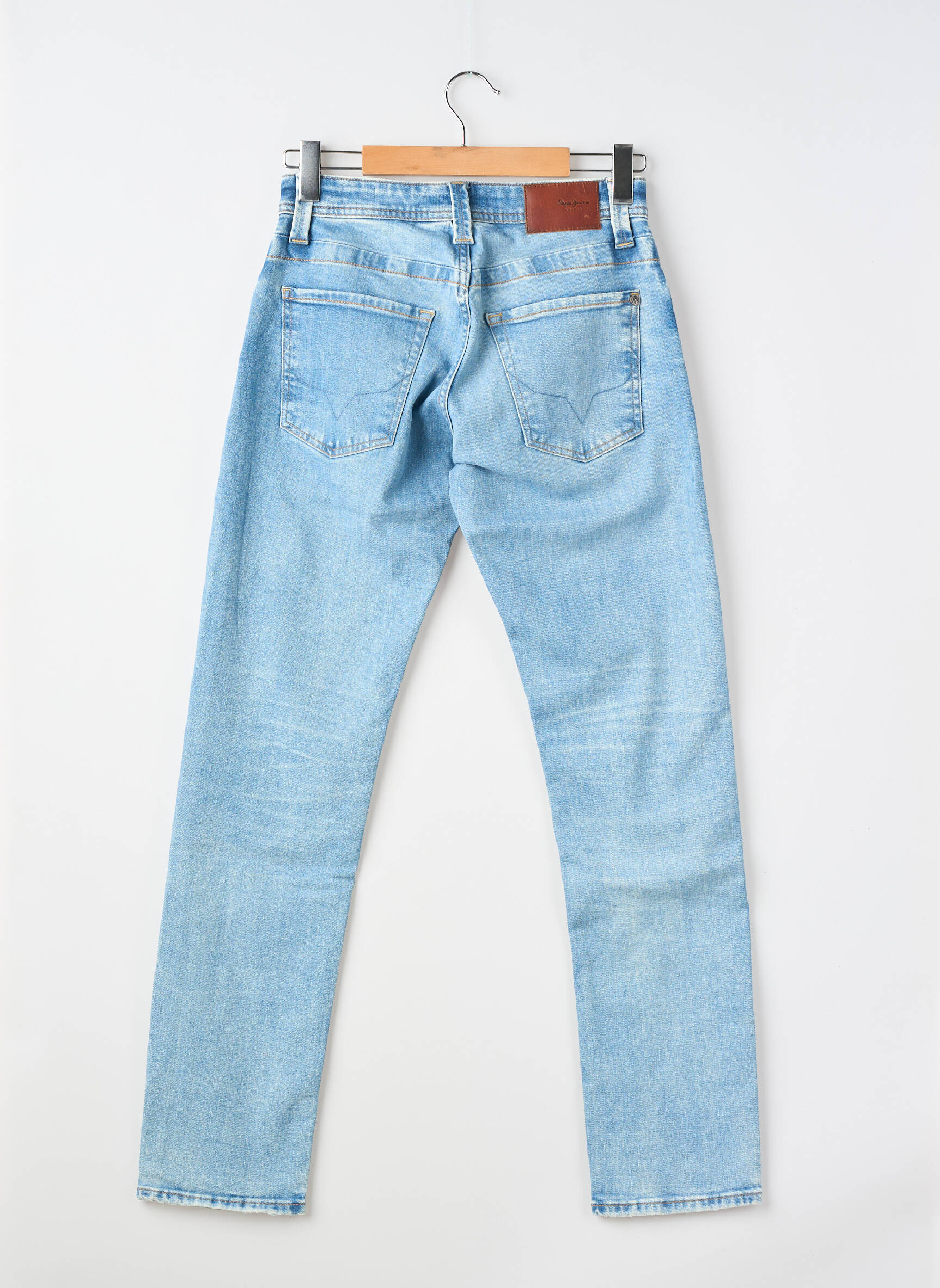 Lieknos džinsai brutinis audimas normala dydis mėlyna PEPE JEANS vyras