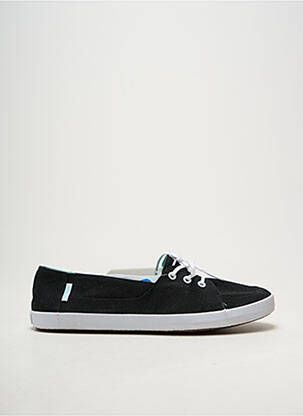 Bėgimo bateliai apvalus mygtukas plokščias kulnas iki 3 cm juodas VANS moteris