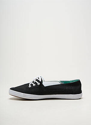 Bėgimo bateliai apvalus mygtukas plokščias kulnas iki 3 cm juodas VANS moteris