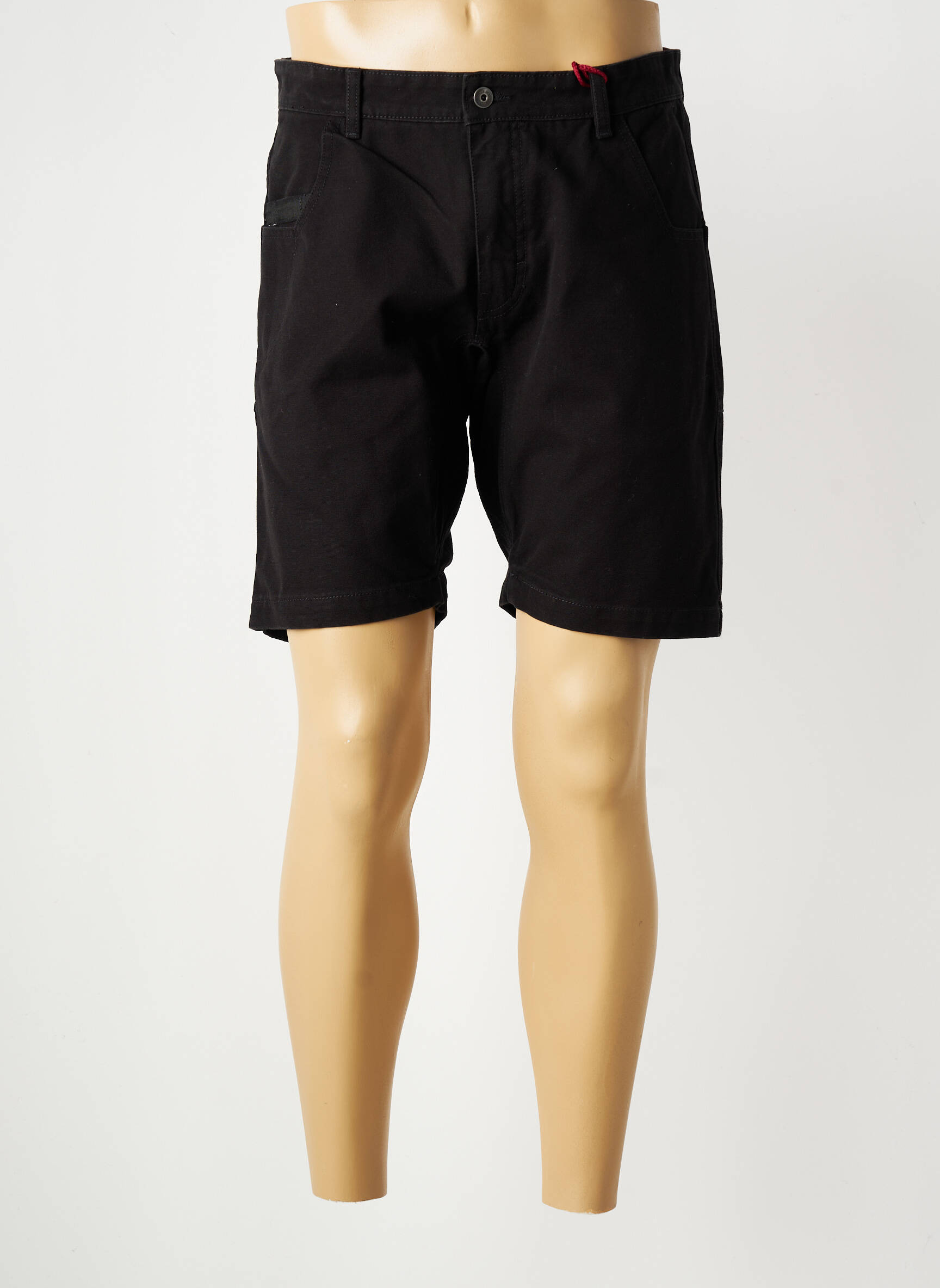 Bermudas denimo audinys normala dydis juodas IRON AND RESIN vyras