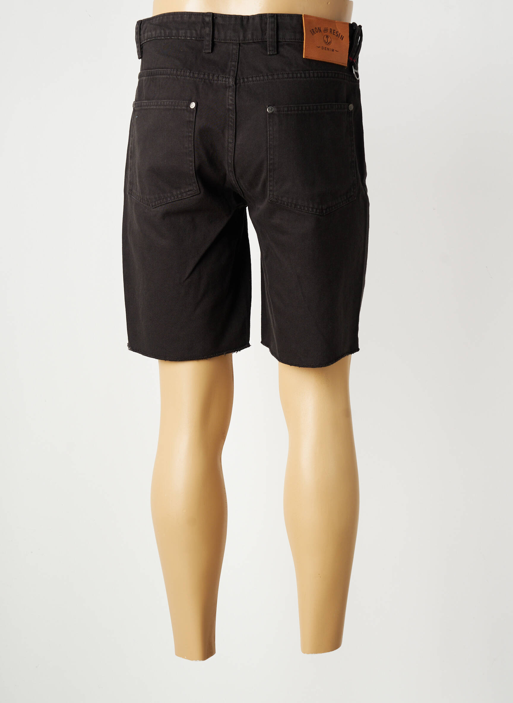 Bermudas denimo audinys normala dydis pilka IRON AND RESIN vyras