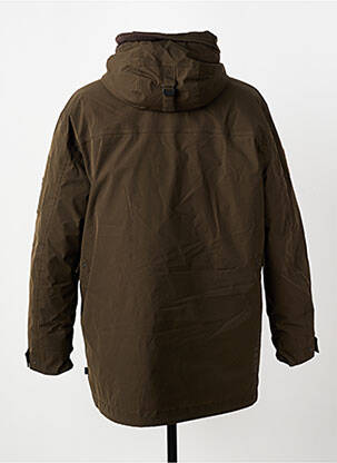 Parka bordo apdailos rankogaliai su gobtuvu žalias CAMEL ACTIVE vyras