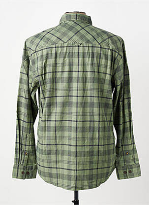 Ilgomis rankovėmis marškinys kišenės žalias CAMEL ACTIVE vyras