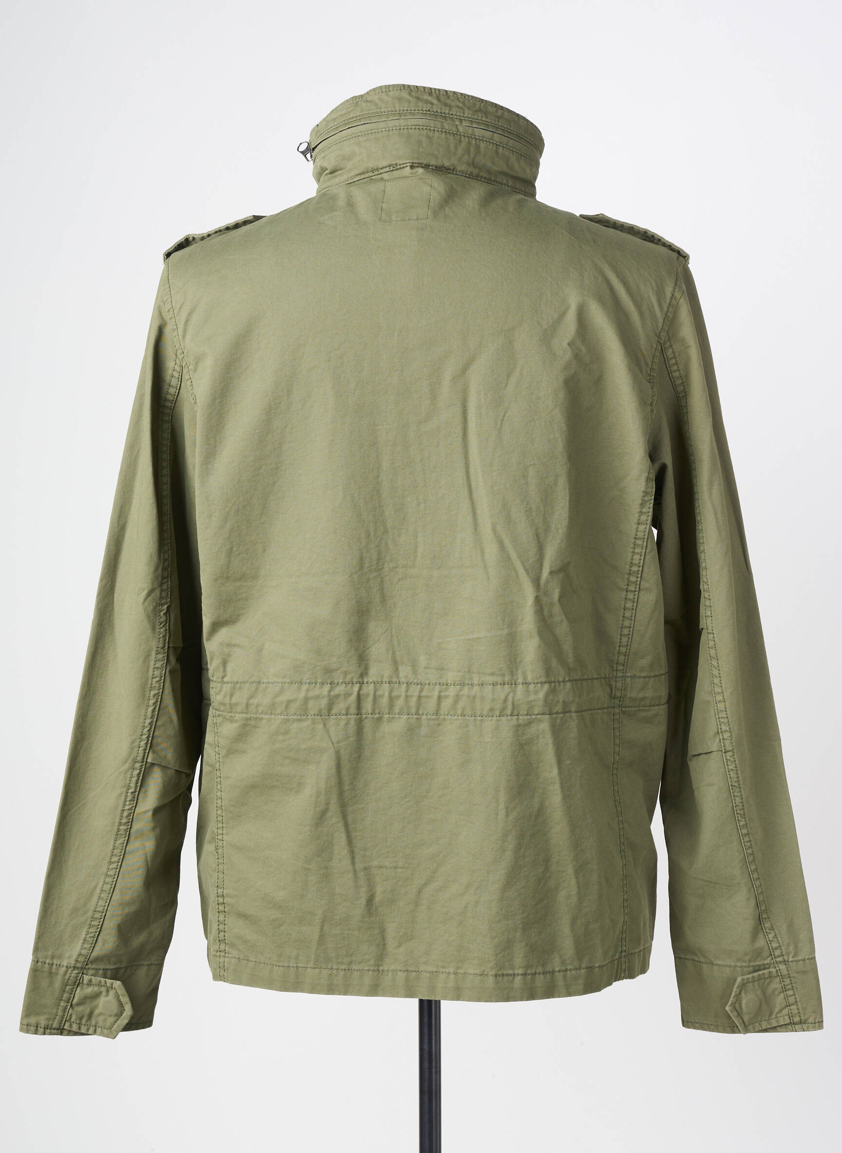 Parka ilgos rankovės be gobtuvų žalias U.S. POLO ASSN vyras