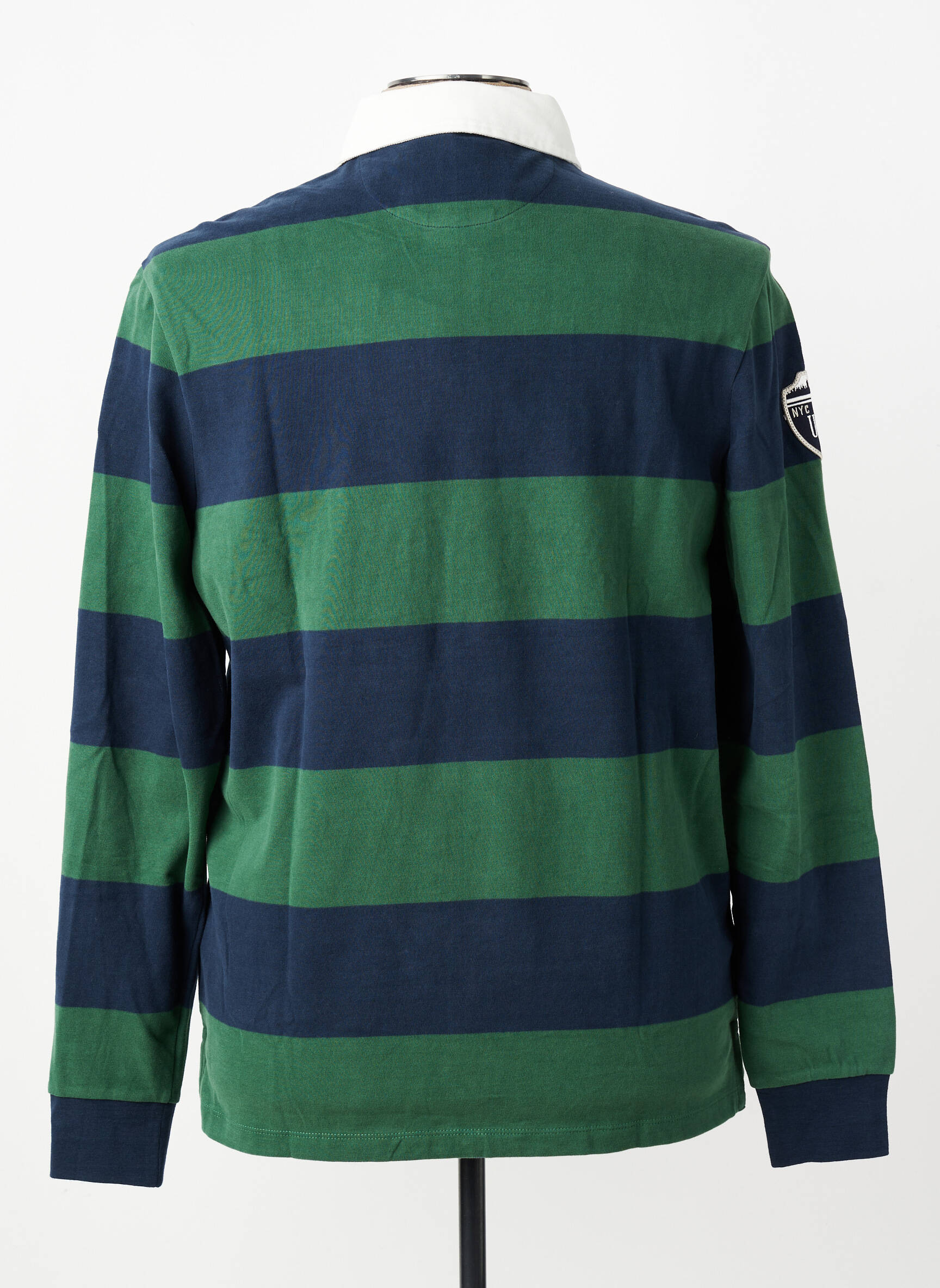 Polo ilgos rankovės ilgos rankovės žalias U.S. POLO ASSN vyras