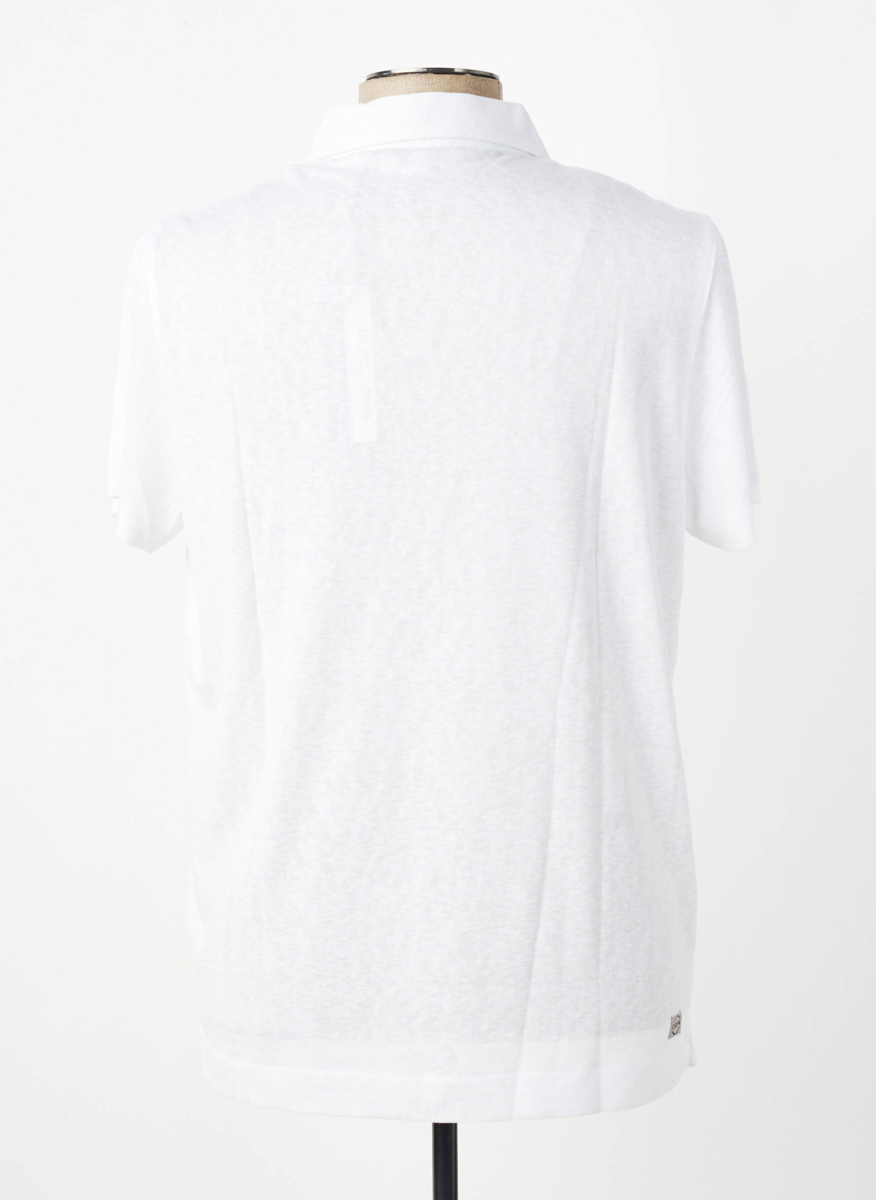Polo jersey audinys trumpas rankovės baltas U.S. POLO ASSN vyras