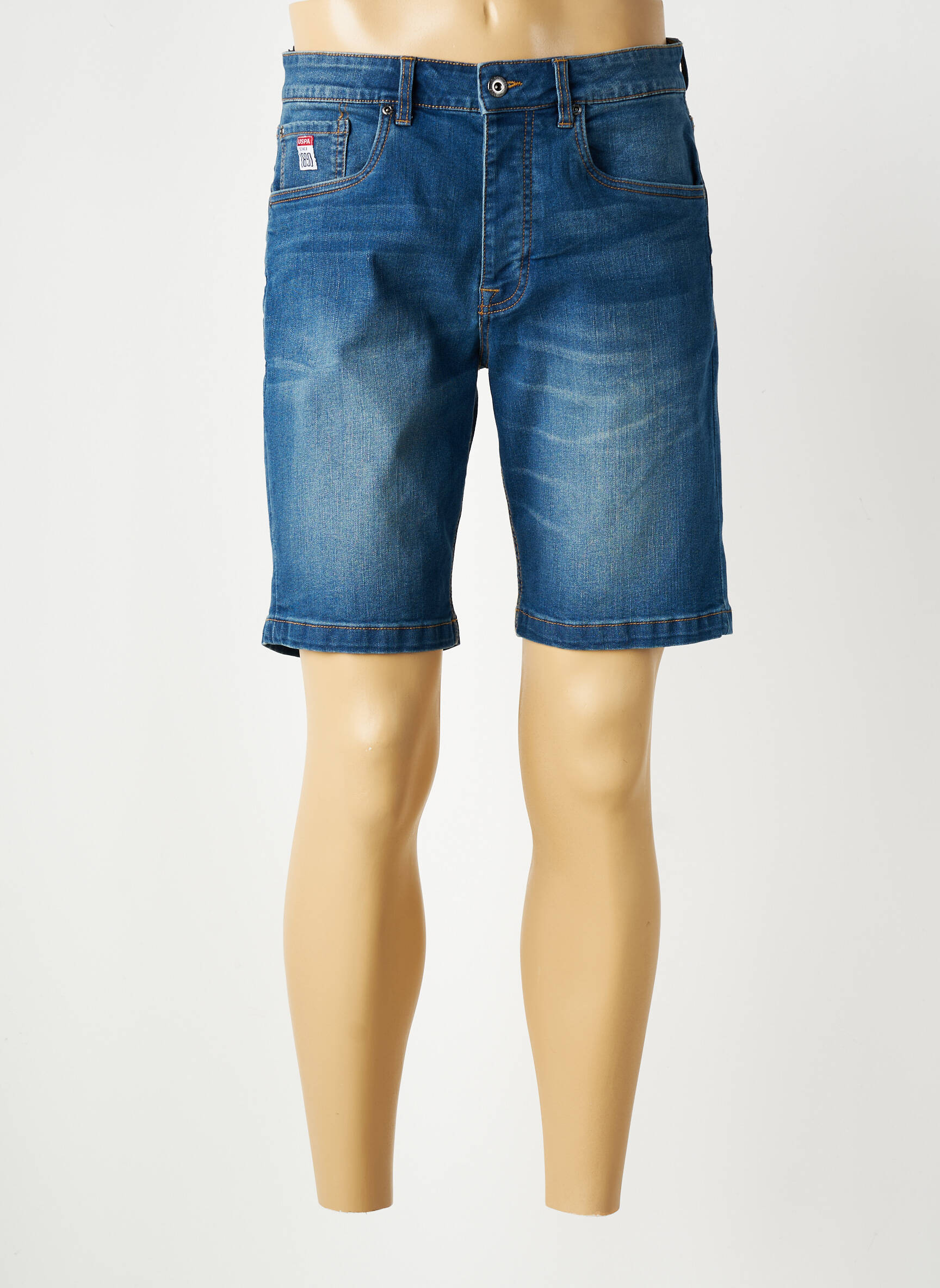 Bermudas denimo audinys normala dydis mėlyna U.S. POLO ASSN vyras