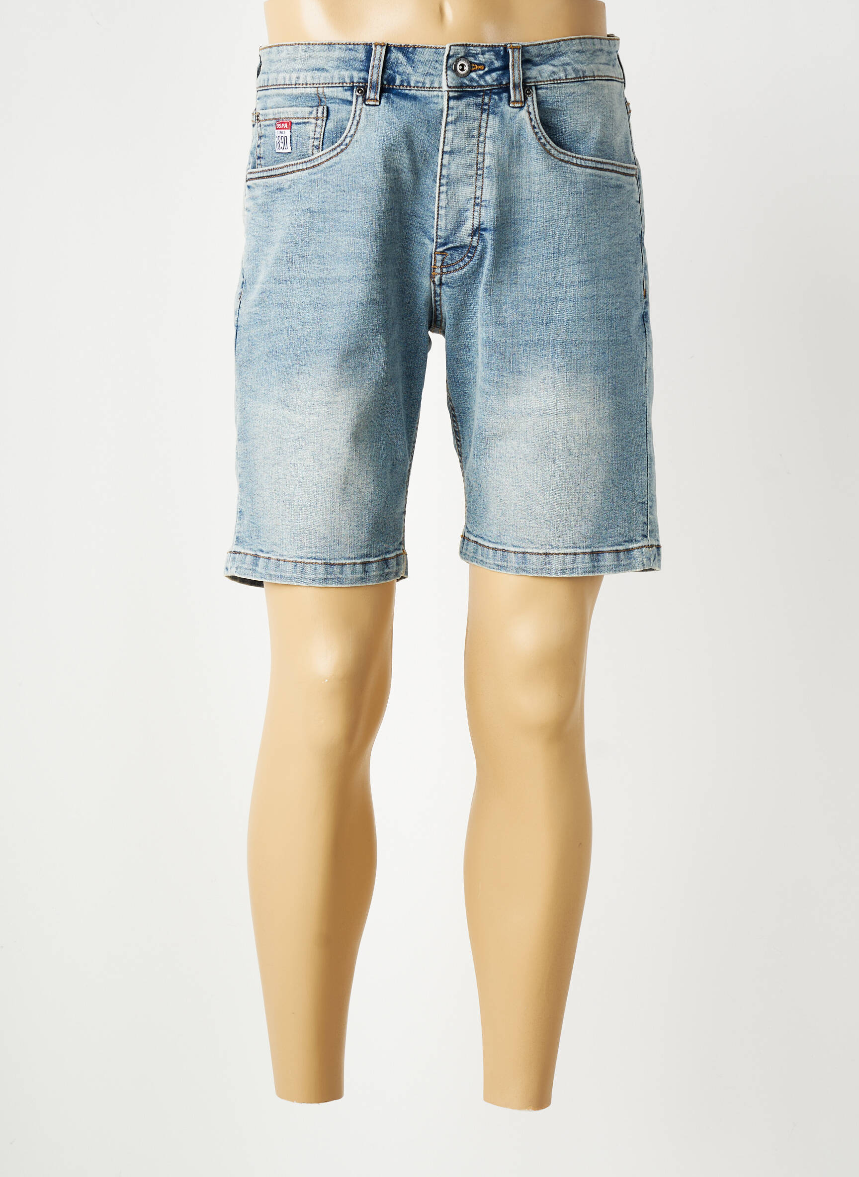 Bermudas denimo audinys normala dydis mėlyna U.S. POLO ASSN vyras