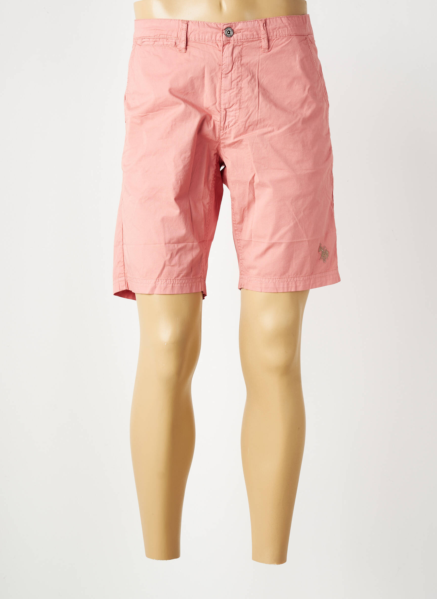 Bermudas tamprumas normala dydis rožinė U.S. POLO ASSN vyras