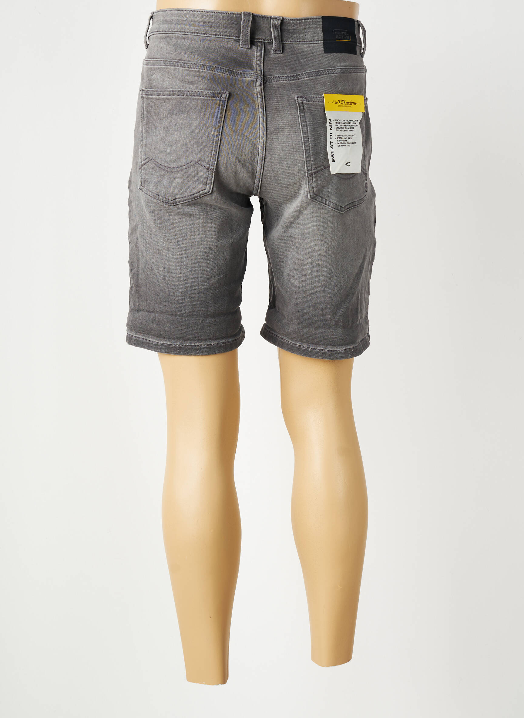 Bermudas denimo audinys normala dydis pilka CAMEL ACTIVE vyras