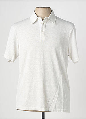 Polo jersey audinys trumpas rankovės pilka WOOL & CO vyras
