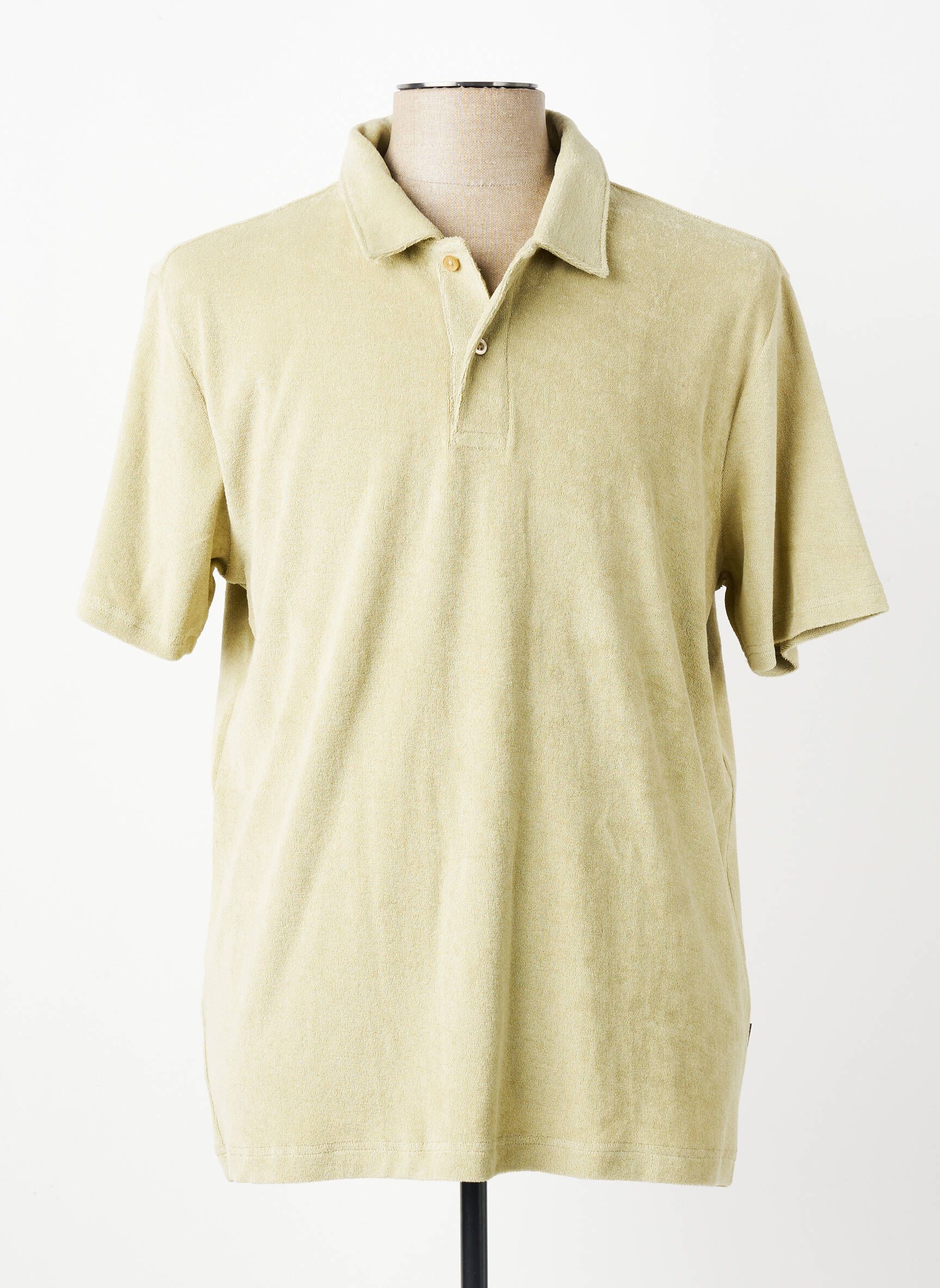 Polo jersey audinys trumpas rankovės žalias FYNCH-HATTON vyras