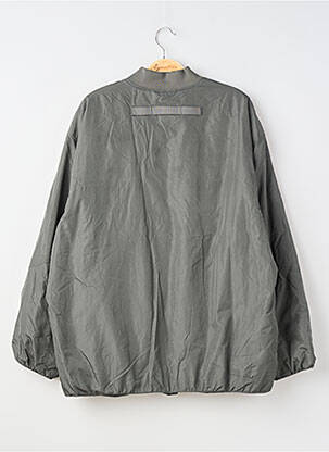 Pūkinė striukė ilgos rankovės be gobtuvų žalias H&M moteris
