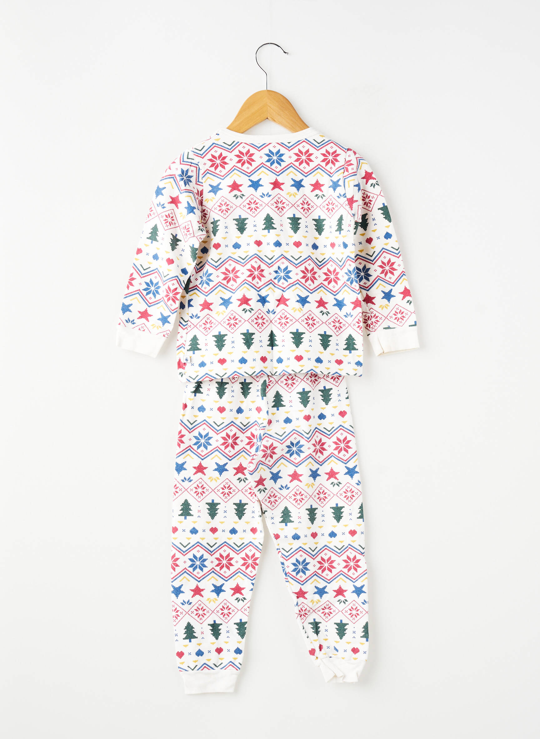 Pižama tiesi iškirptė baltas PETIT BATEAU vaikas
