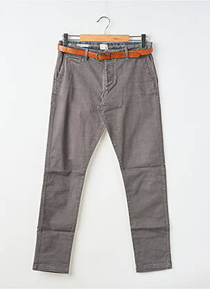 Chino kelnė popelinos audinys, kuris pasižymi lygiu ir tankiu paviršiumi. normala dydis pilka JACK & JONES vyras