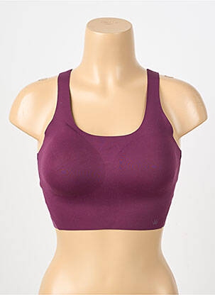 Liemenėlė satino efektas liemenėlės (moteriškos) violetinis TRIUMPH moteris