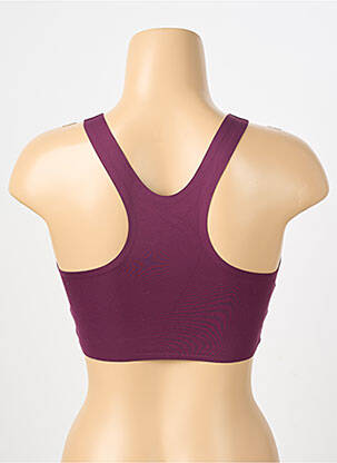 Liemenėlė satino efektas liemenėlės (moteriškos) violetinis TRIUMPH moteris