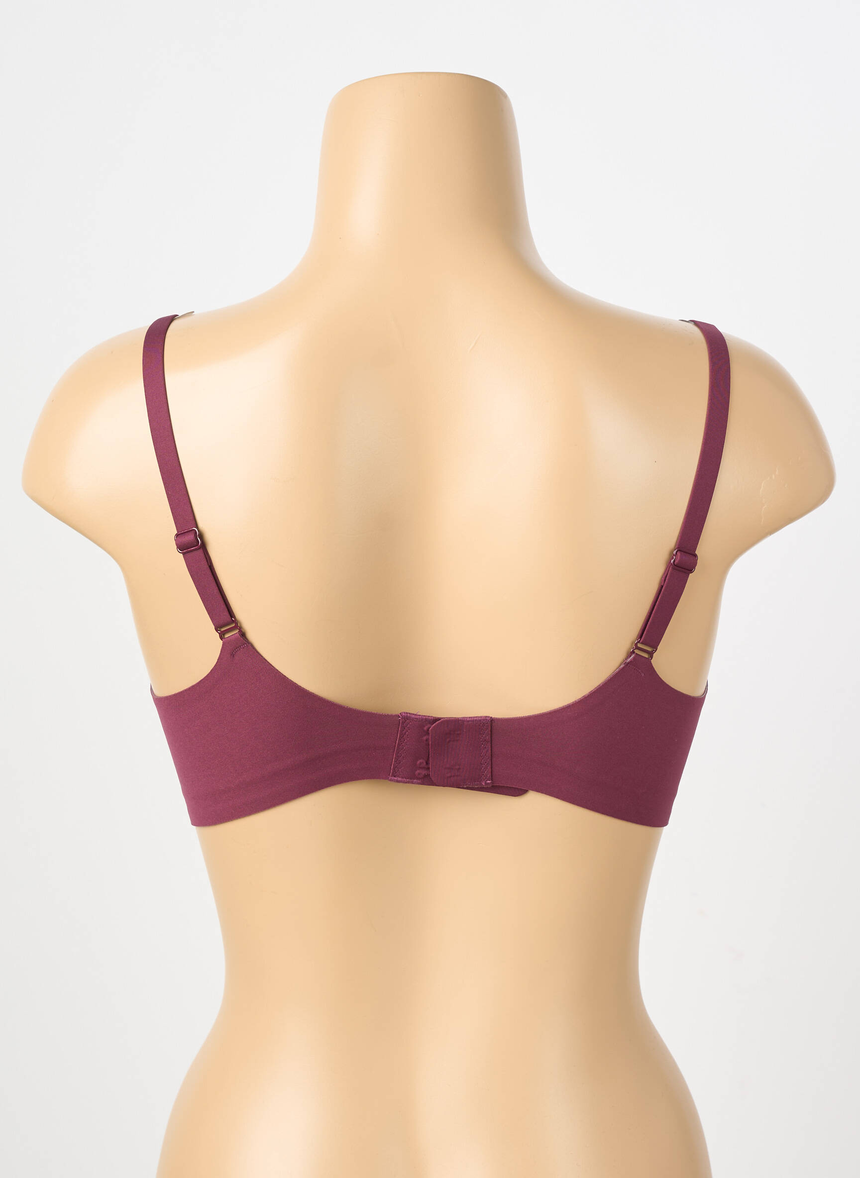 Liemenėlė be rėmo liemenėlė su išimamu putų paminkštinimu raudona CREAMY FABRICS moteris