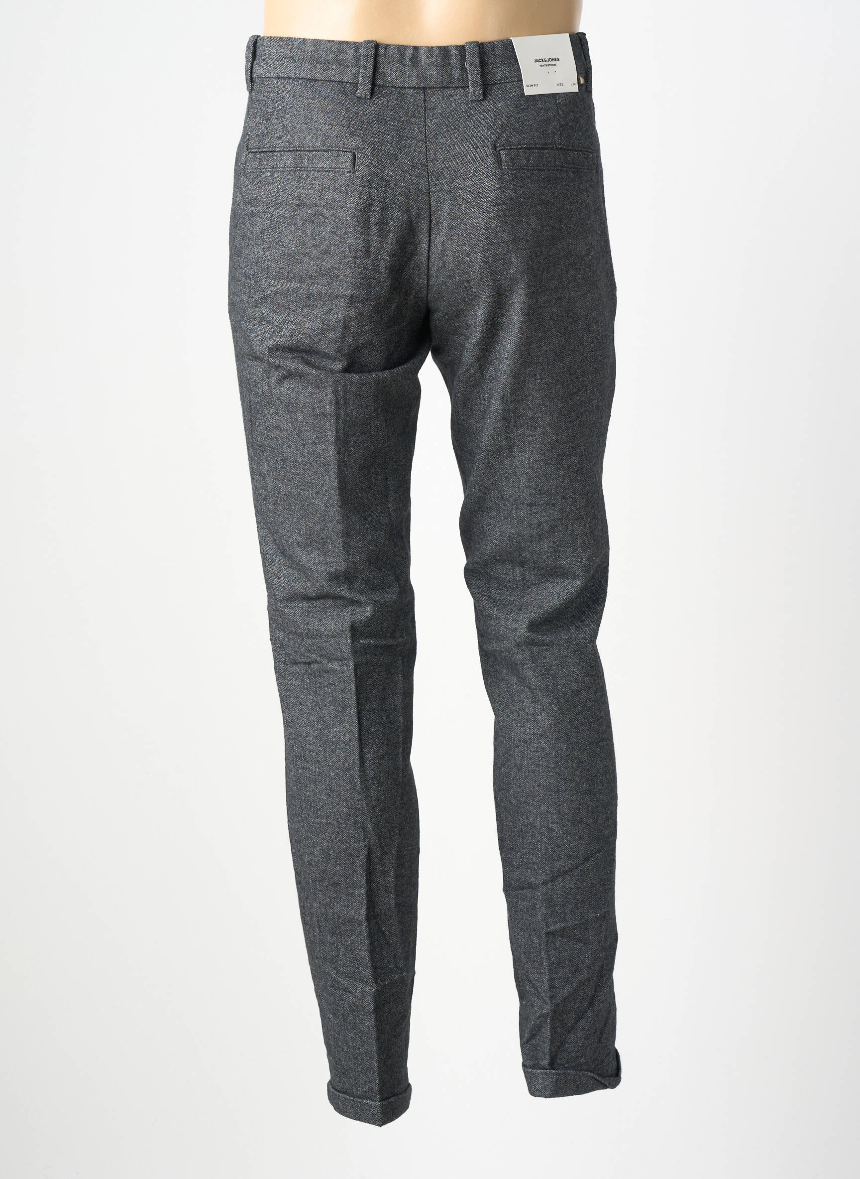 Lieknos kelnės tamprumas normala dydis pilka JACK & JONES vyras