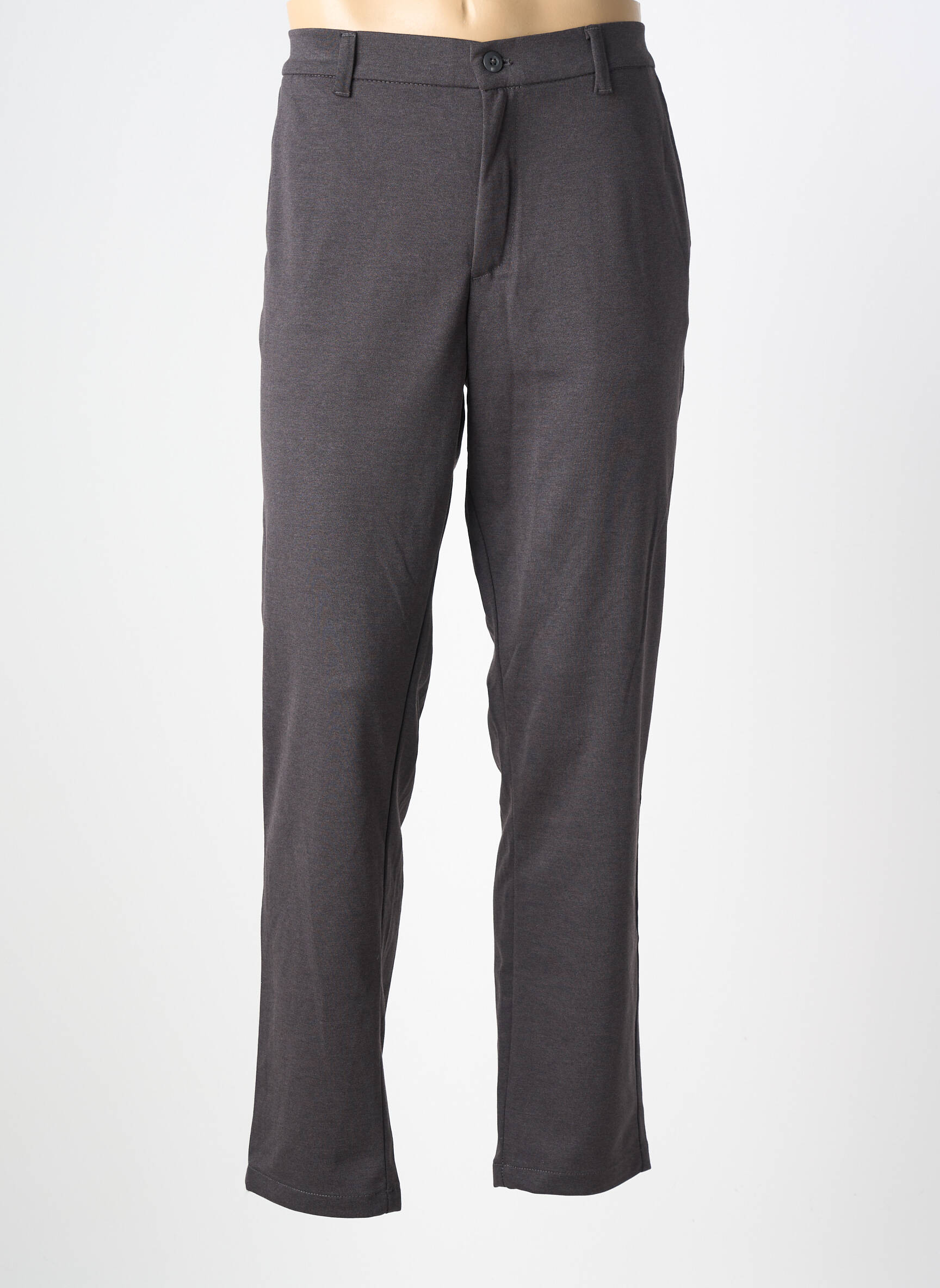Chino kelnė chinamas audinys normala dydis pilka JACK & JONES vyras