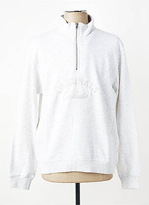 Mikroskopas tamprumas ilgos rankovės pilka JACK & JONES vyras