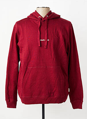 Mikroskopas tamprumas ilgos rankovės raudona JACK & JONES vyras