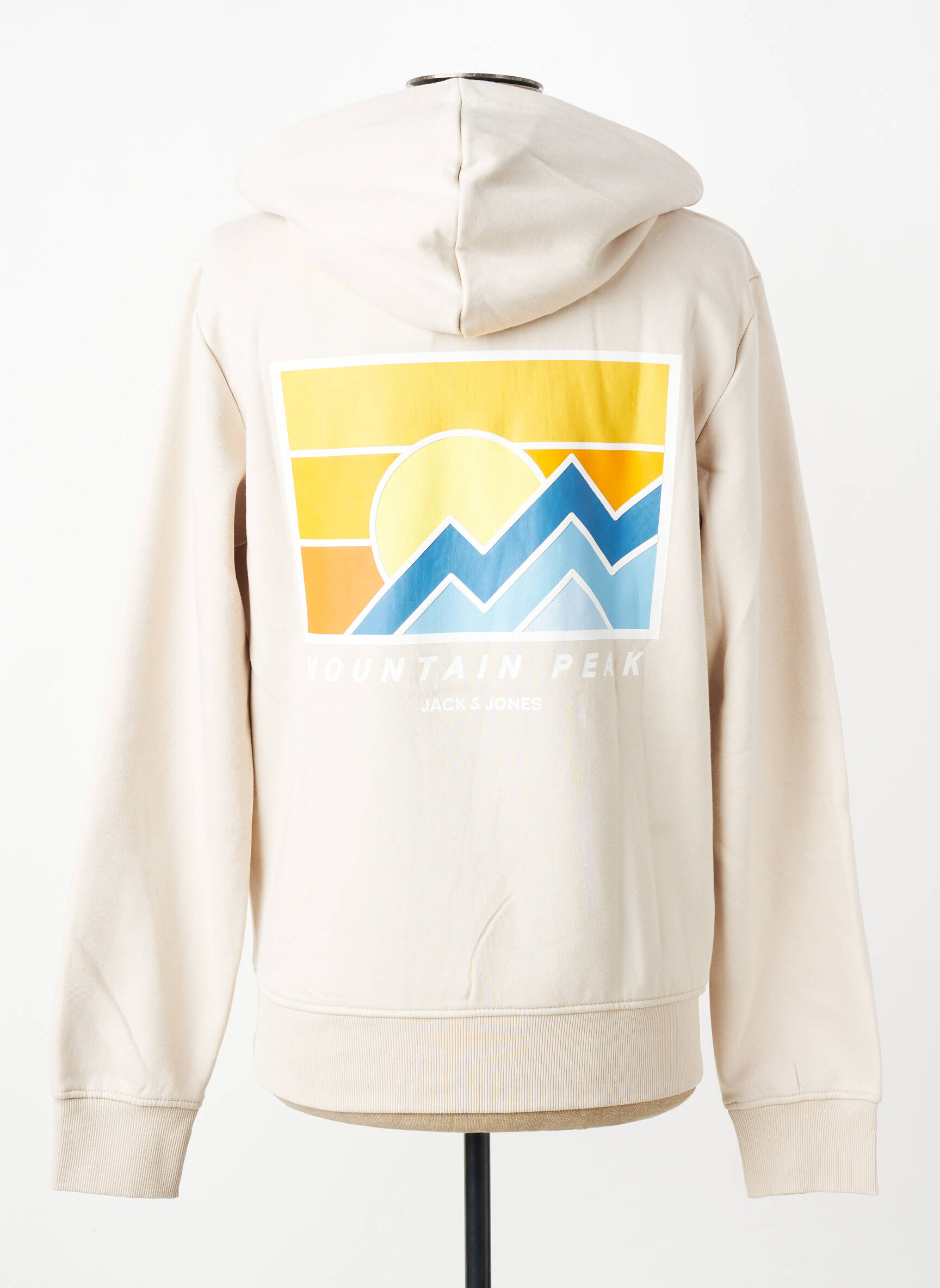 Kapišonas kišenės ilgos rankovės bežinis JACK & JONES vyras