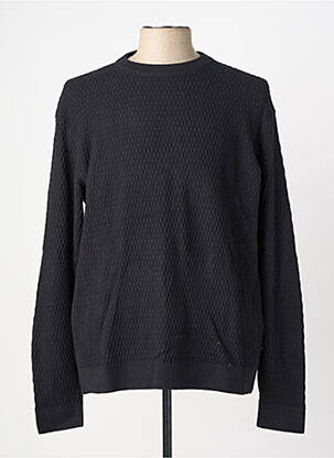 Megztinis tamprumas ilgos rankovės juodas JACK & JONES vyras