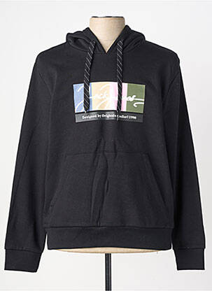 Kapišonas kišenės ilgos rankovės juodas JACK & JONES vyras