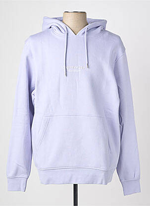 Kapišonas kišenės ilgos rankovės violetinis JACK & JONES vyras