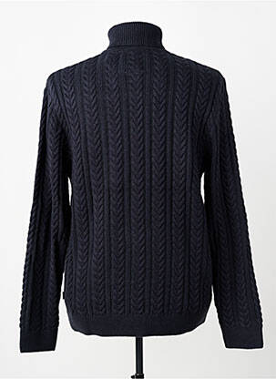 Megztinis su aukštu kaklu tamprumas ilgos rankovės mėlyna JACK & JONES vyras