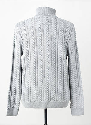 Megztinis su aukštu kaklu tamprumas ilgos rankovės pilka JACK & JONES vyras