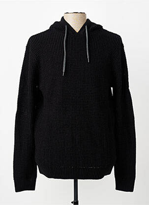Megztinis apvalus kaklas ilgos rankovės juodas JACK & JONES vyras
