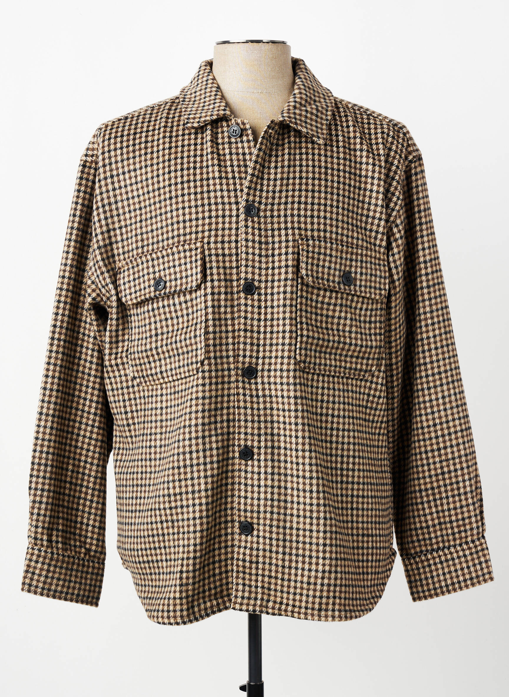 Kasdienis švarkas priekinė mygtukų uždarymo sistema rudas JACK & JONES vyras