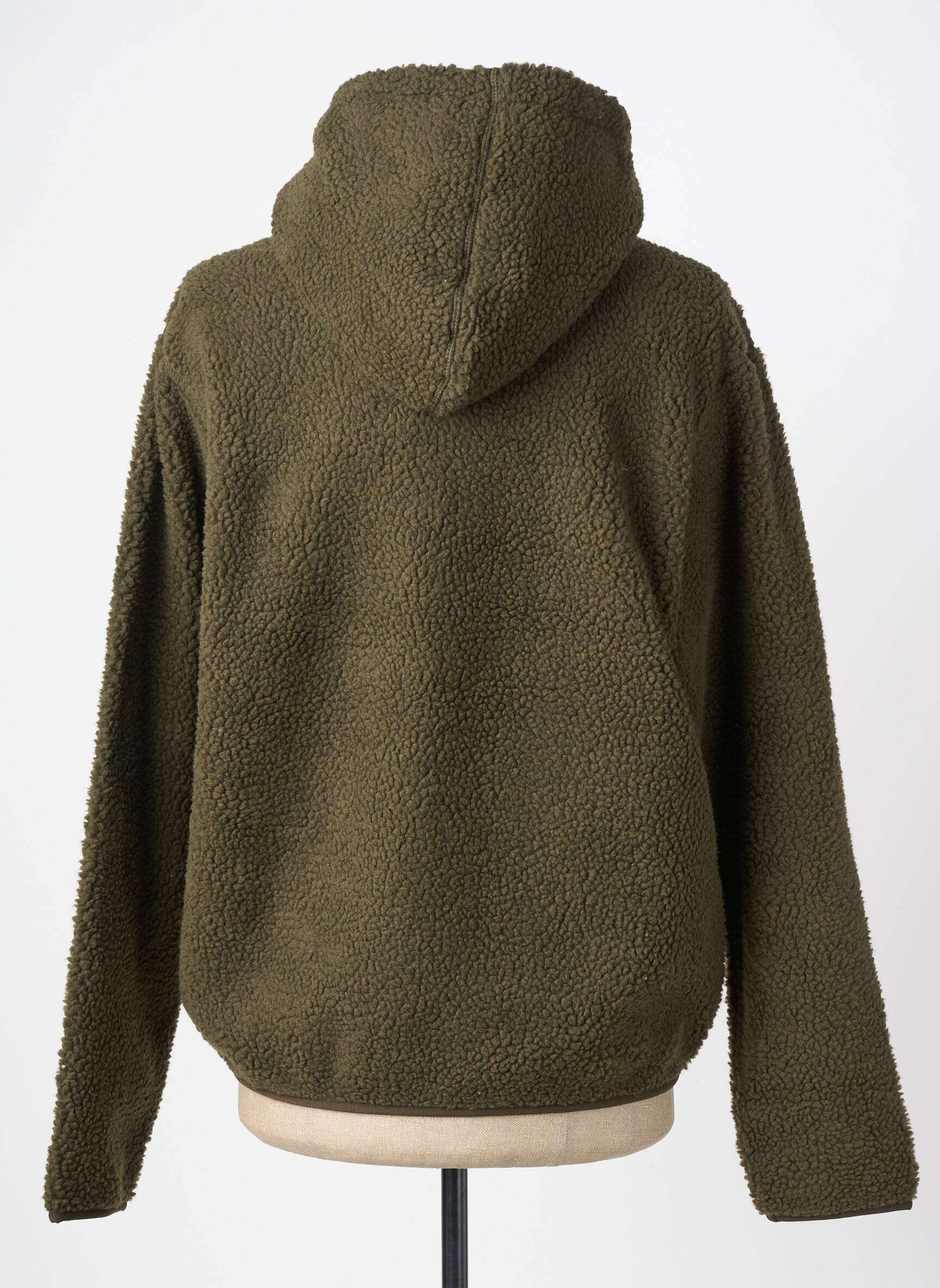 Kapišonas kišenės ilgos rankovės žalias JACK & JONES vyras
