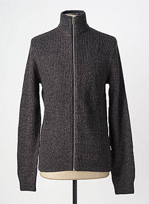 Ilgų rankovių liemenė chinamas audinys pilka JACK & JONES vyras