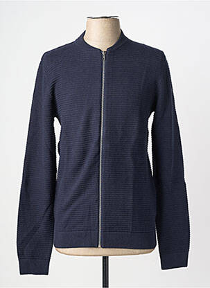 Ilgų rankovių liemenė col v mėlyna JACK & JONES vyras