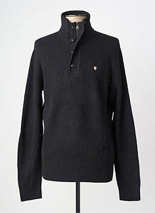Megztinis tamprumas ilgos rankovės juodas JACK & JONES vyras