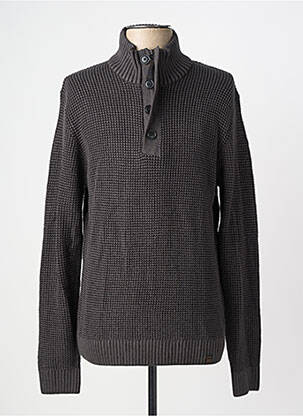 Megztinis tamprumas ilgos rankovės pilka JACK & JONES vyras