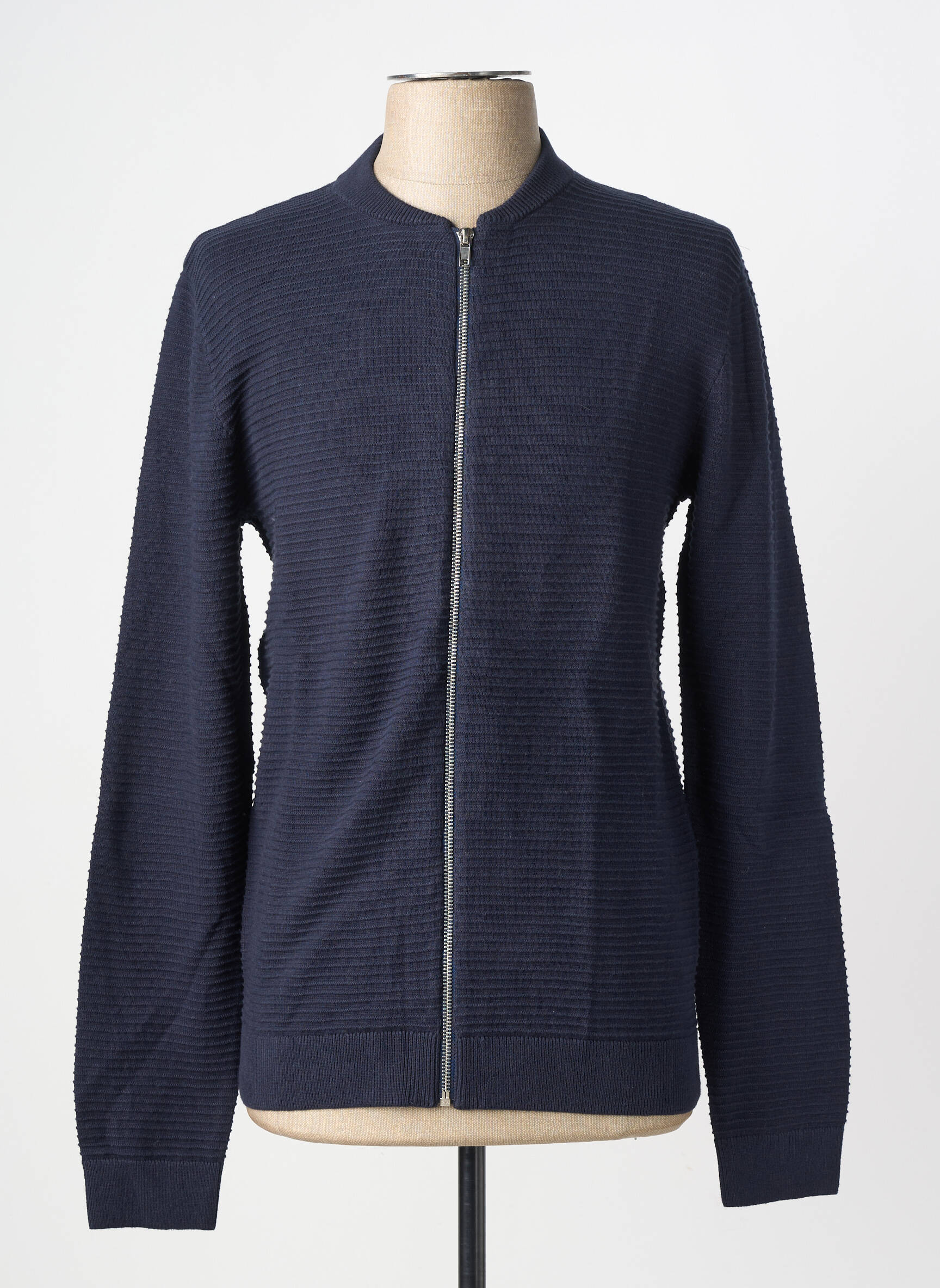 Ilgų rankovių liemenė col v mėlyna JACK & JONES vyras