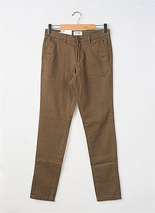 Chino kelnė tamprumas normala dydis rudas JACK & JONES vyras