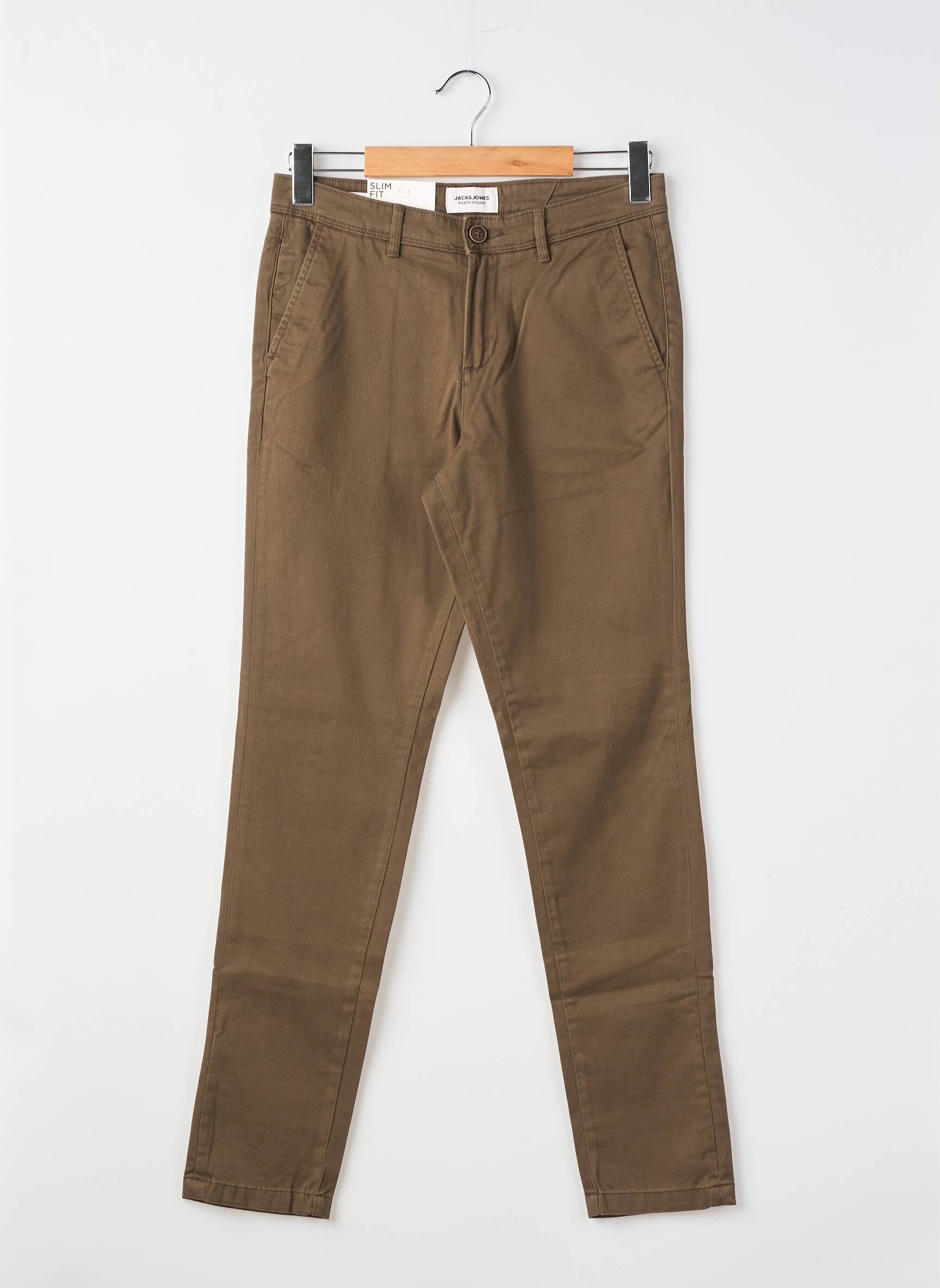 Chino kelnė tamprumas normala dydis rudas JACK & JONES vyras