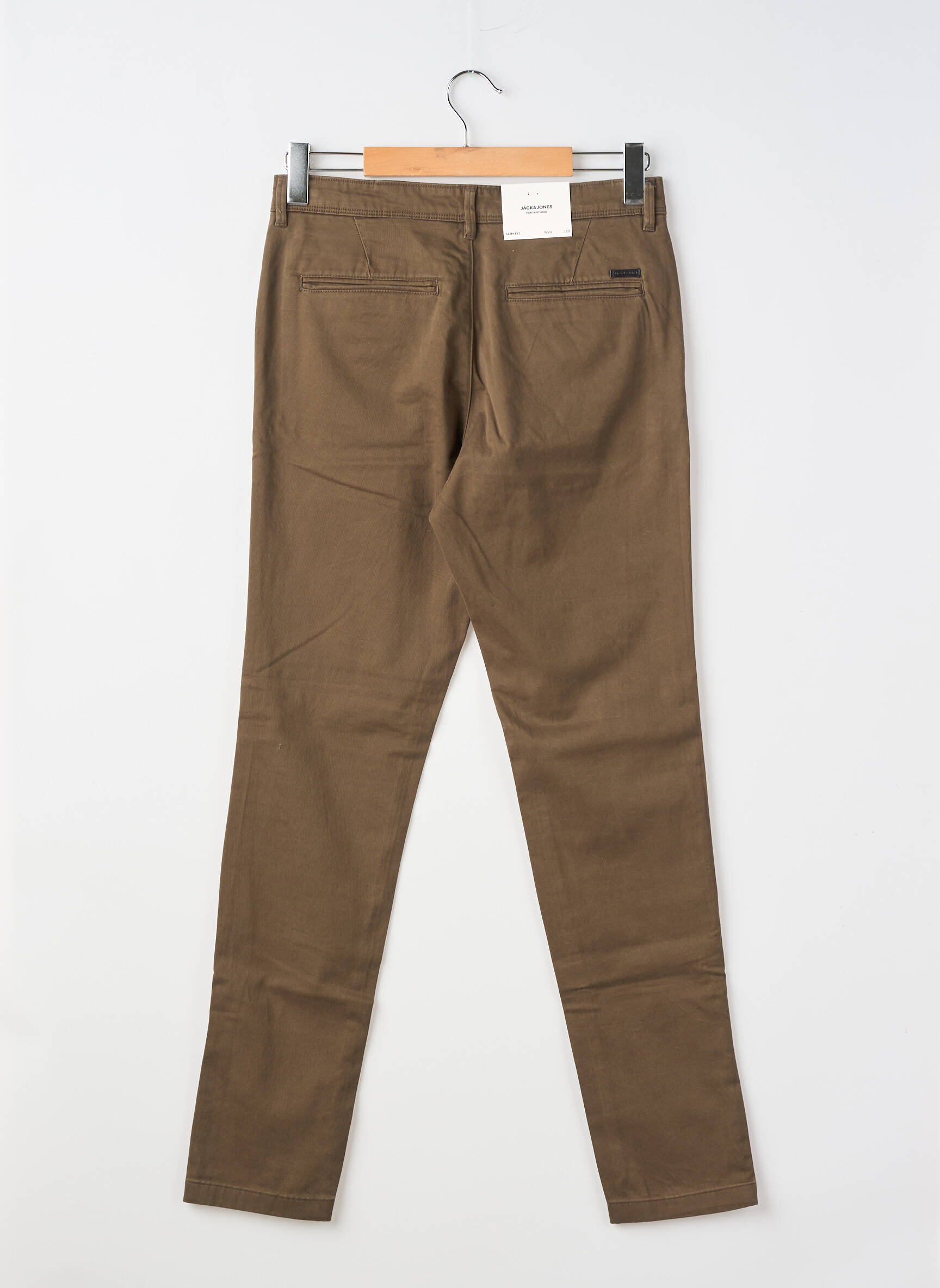 Chino kelnė tamprumas normala dydis rudas JACK & JONES vyras