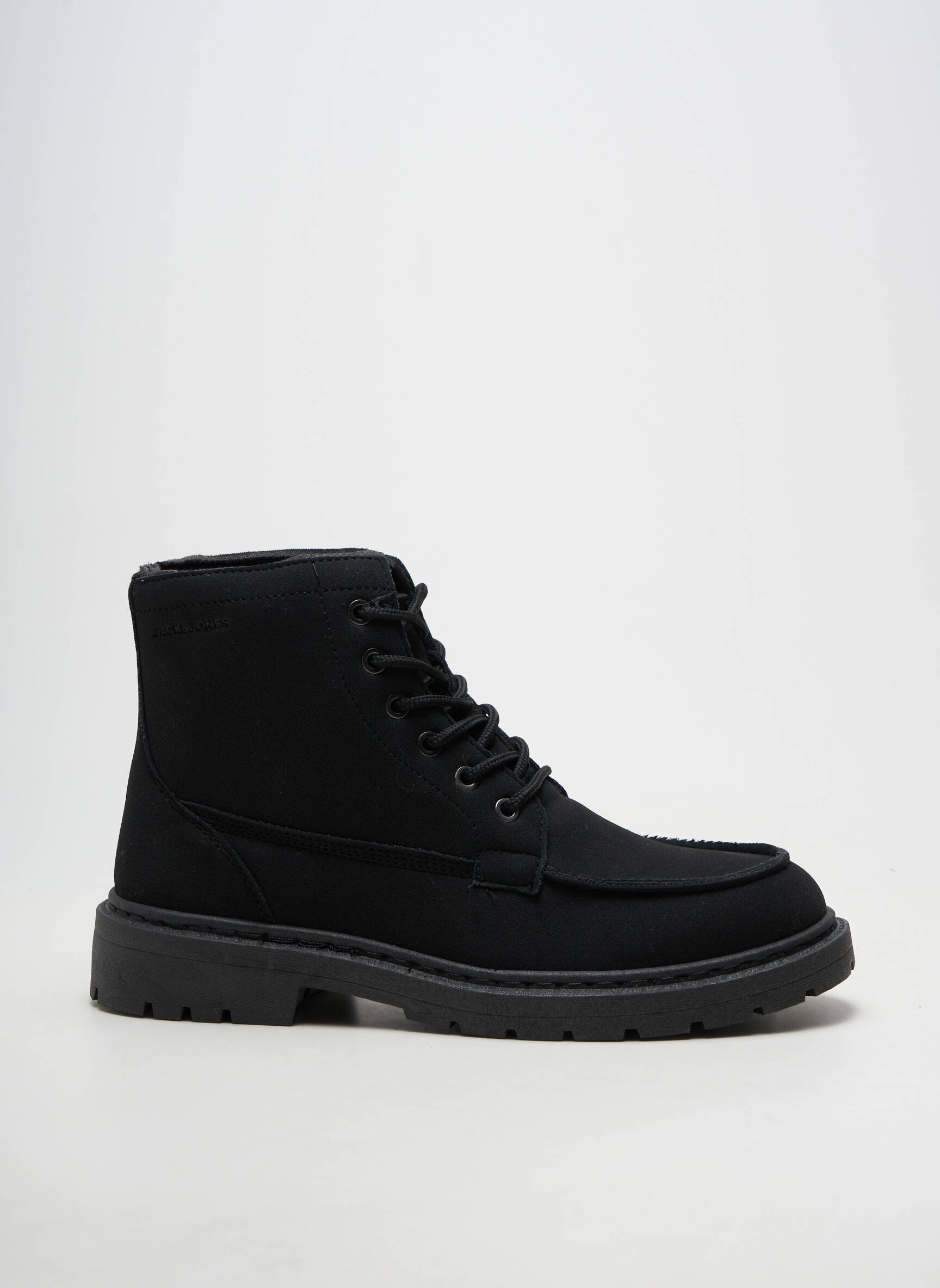 Batai/botai šnervių uždarymas apvalus mygtukas juodas JACK & JONES vyras