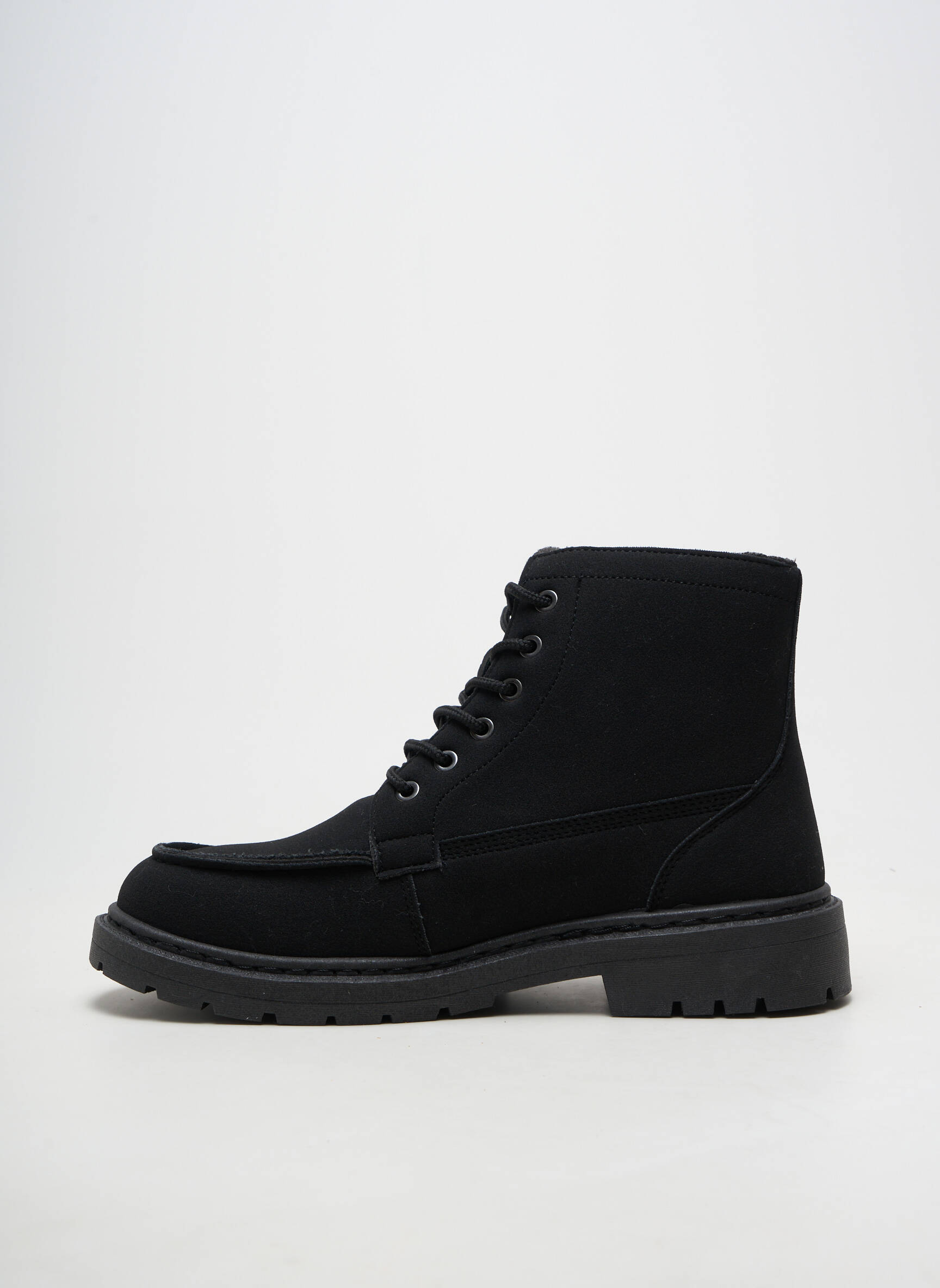 Batai/botai šnervių uždarymas apvalus mygtukas juodas JACK & JONES vyras